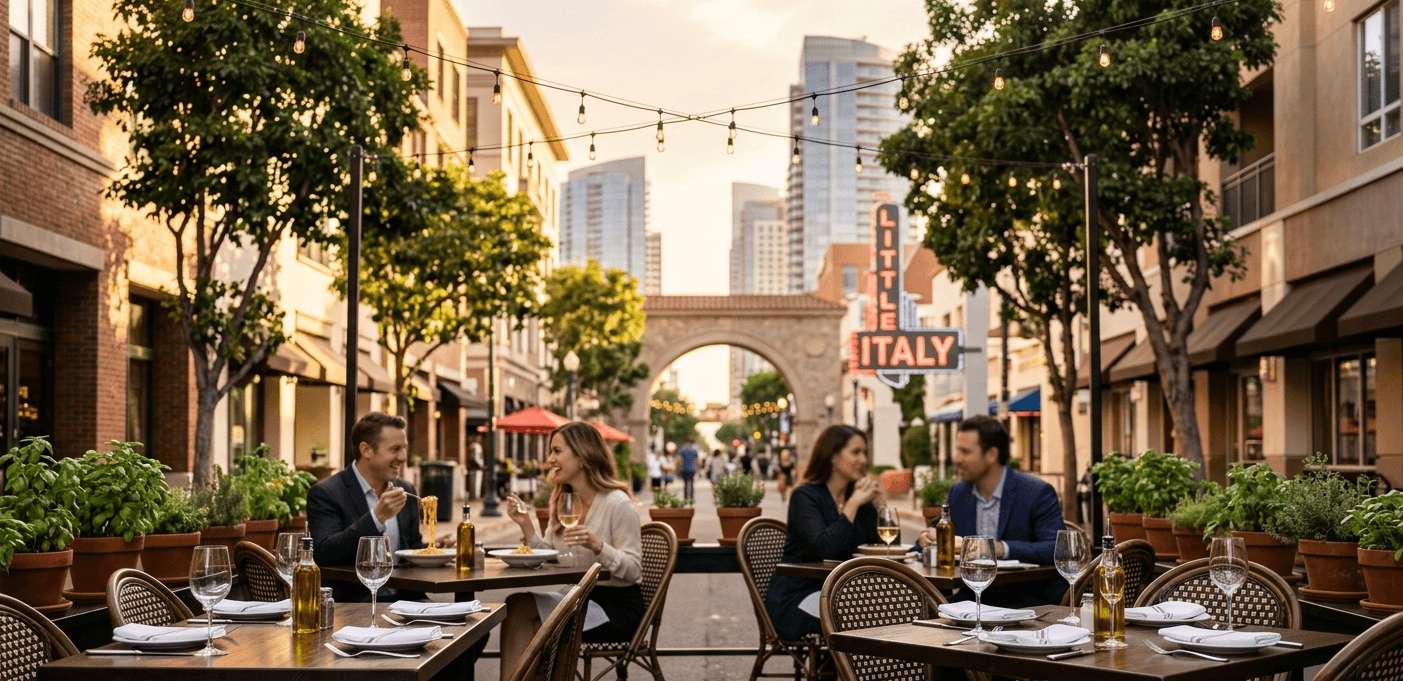 A Long Dinner in Little Italy